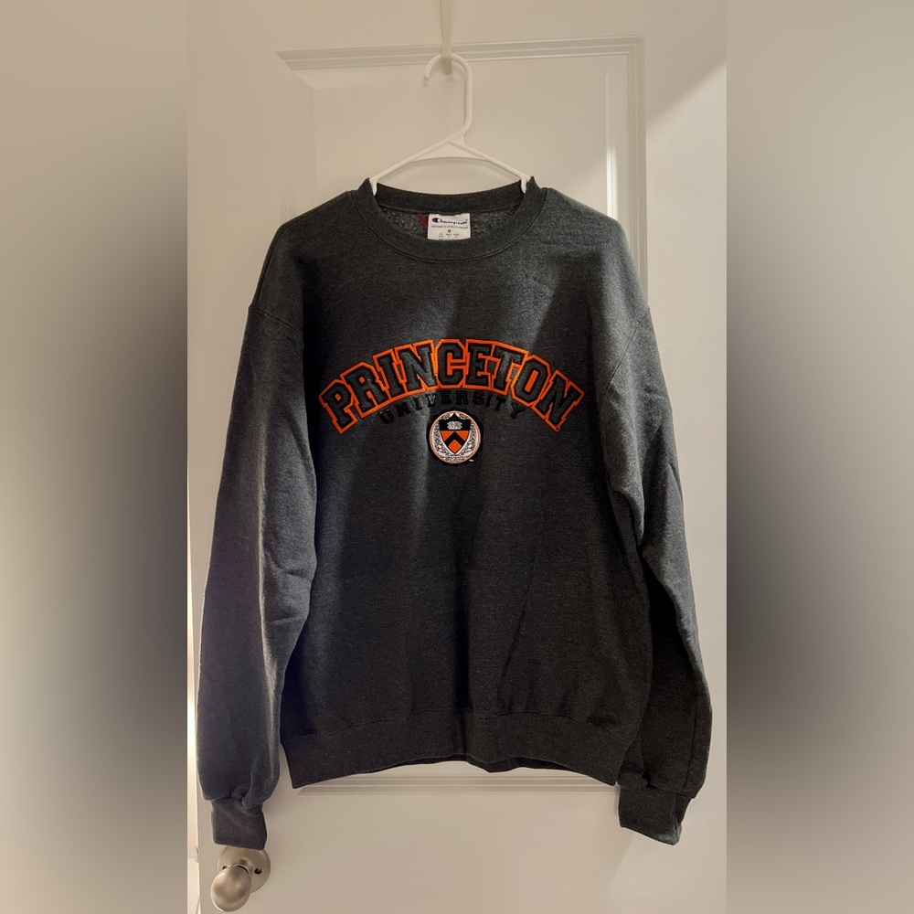 Champion Princeton University Crewneck; Size M